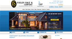 Desktop Screenshot of figley-salz.com